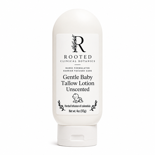 4oz tube baby lotion HDPE