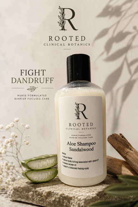 Botanical shampoo HDPE bottle 8oz