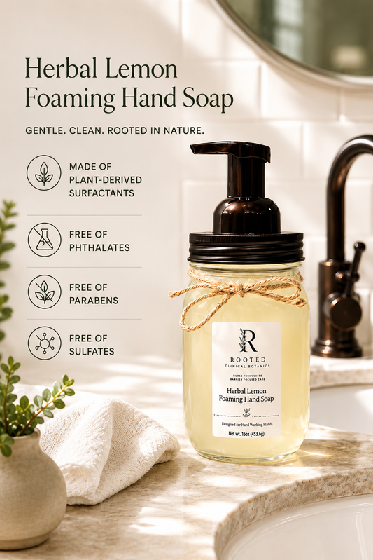 Foaming Soap glass bottle with a pump 16 oz