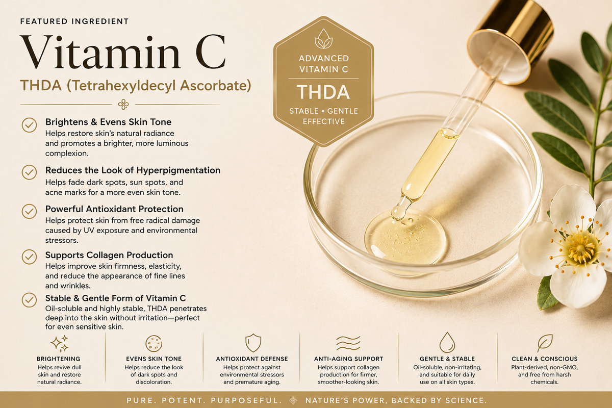 vitamin c thda soluble in oil to avoid emulsions in some formulations